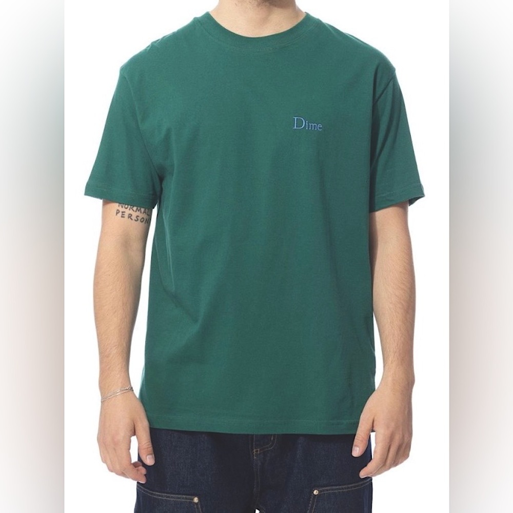 👀 Mint condition teal Dime tee (size L)